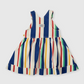 Goldie + Ace 90'S Bold Stripe Heidi Denim Pinafore Dress