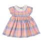 Goldie + Ace Rainbow Gingham Flo Smocked Dress
