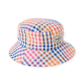 Goldie + Ace Rainbow Gingham Bucket Hat