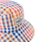 Goldie + Ace Rainbow Gingham Bucket Hat