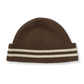 Grown Stripped Knitted Beanie