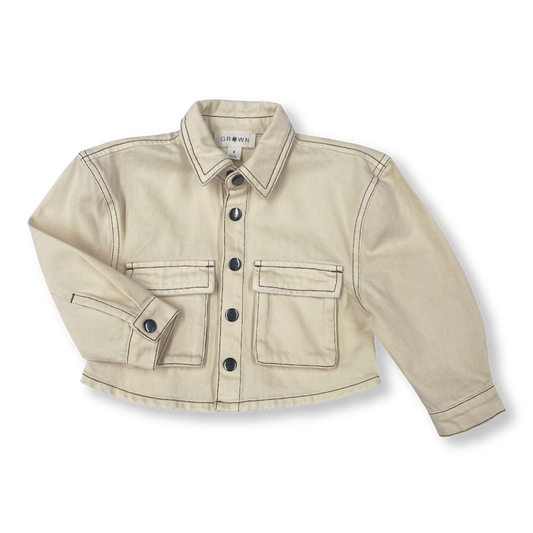 Grown Organic Cargo Shacket Milk