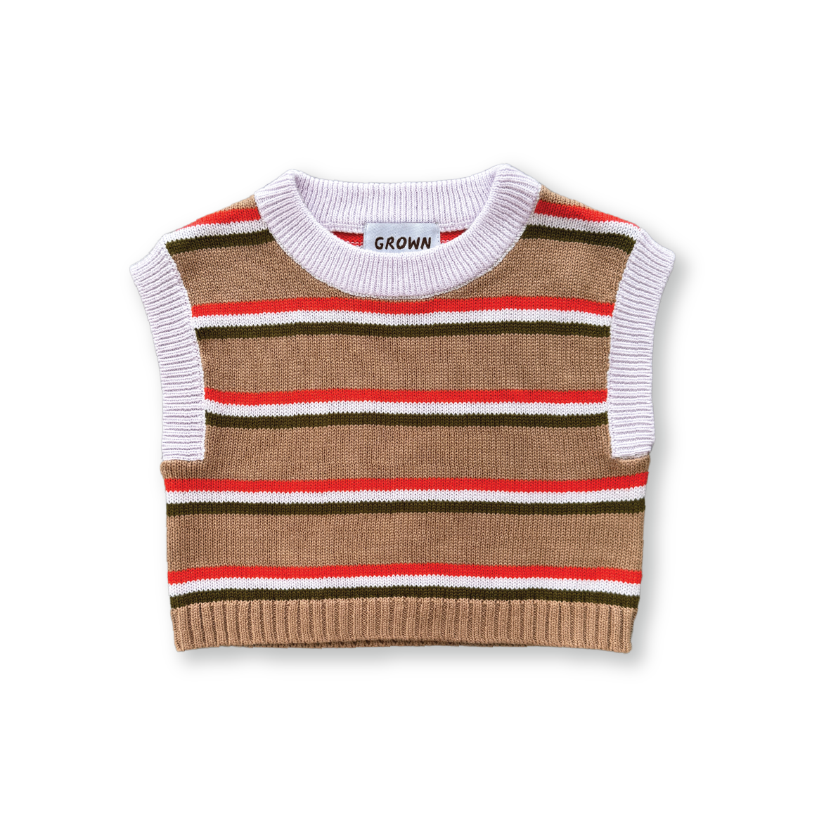 Grown Organic Striped Vest