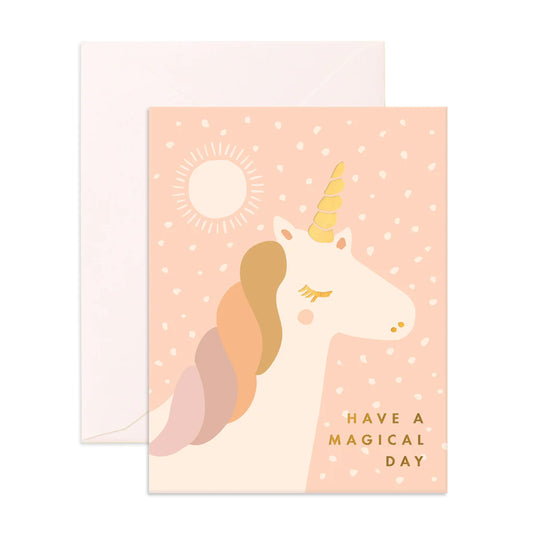 Magical Unicorn Greeting Card