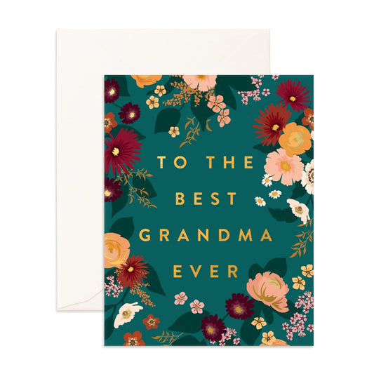 Best Grandma Ever Greeting Card