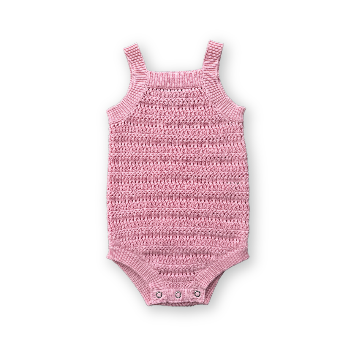 Grown Knitted Organic Singletsuit Blossom