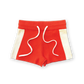 Grown Milano Knitted Shorts Rosso