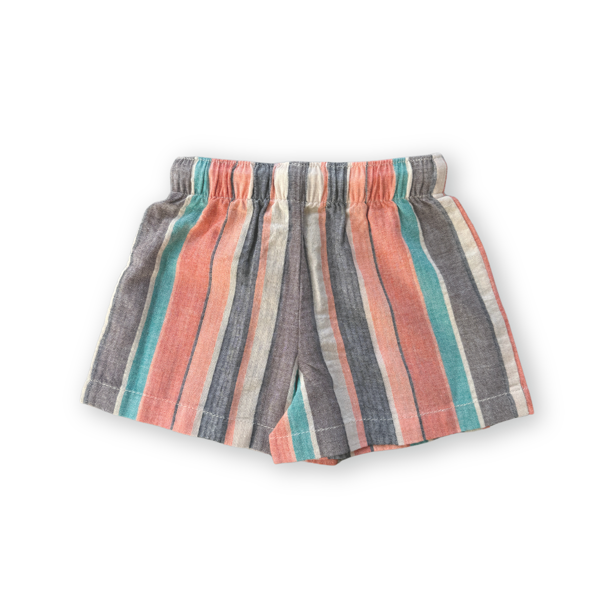 Grown Summer Stripe Cotton Short