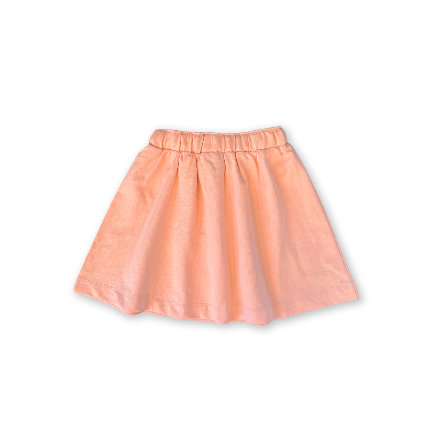 Grown French Terry Shell Skirt Peachy