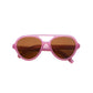 Grech & Co Aviator Classic Polarised Child Sunglasses Mauve Rose