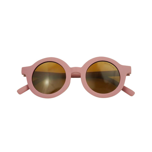 Grech & Co Original Round TAC Polarised Baby | Child Blush Heather Rose