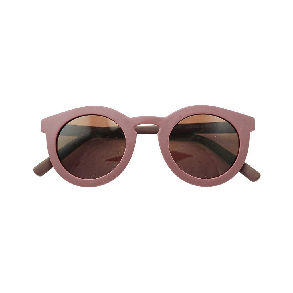 Grech & Co Classic Polarised Child Sunglasses Mallow