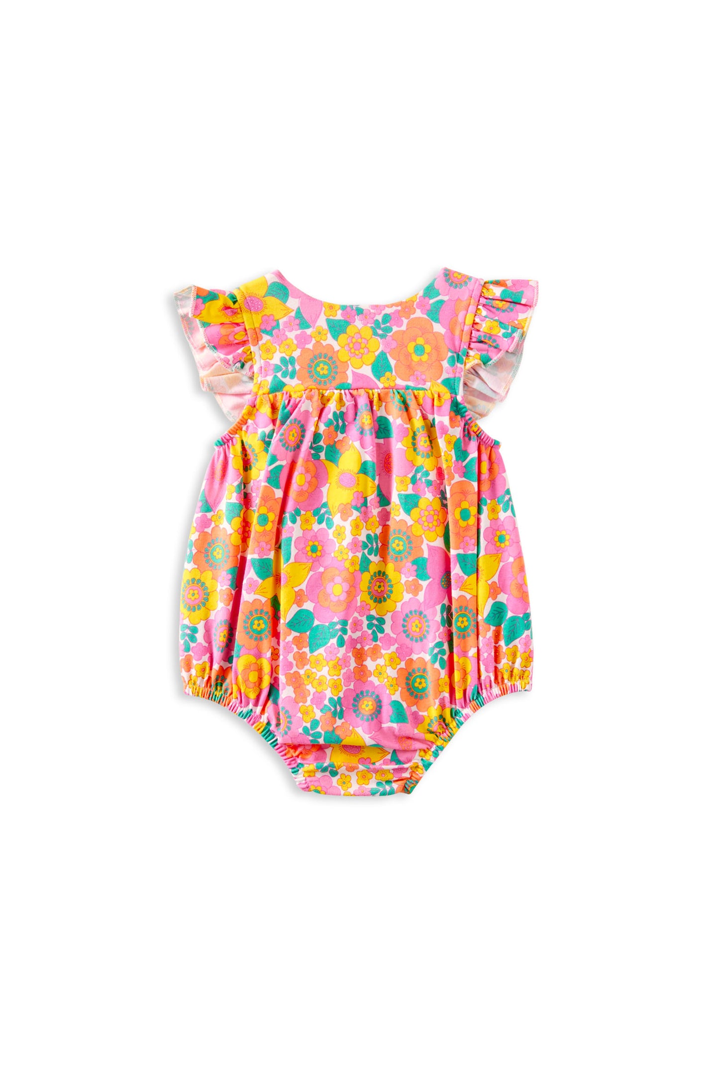 Milky Baby Groovy Garden Playsuit