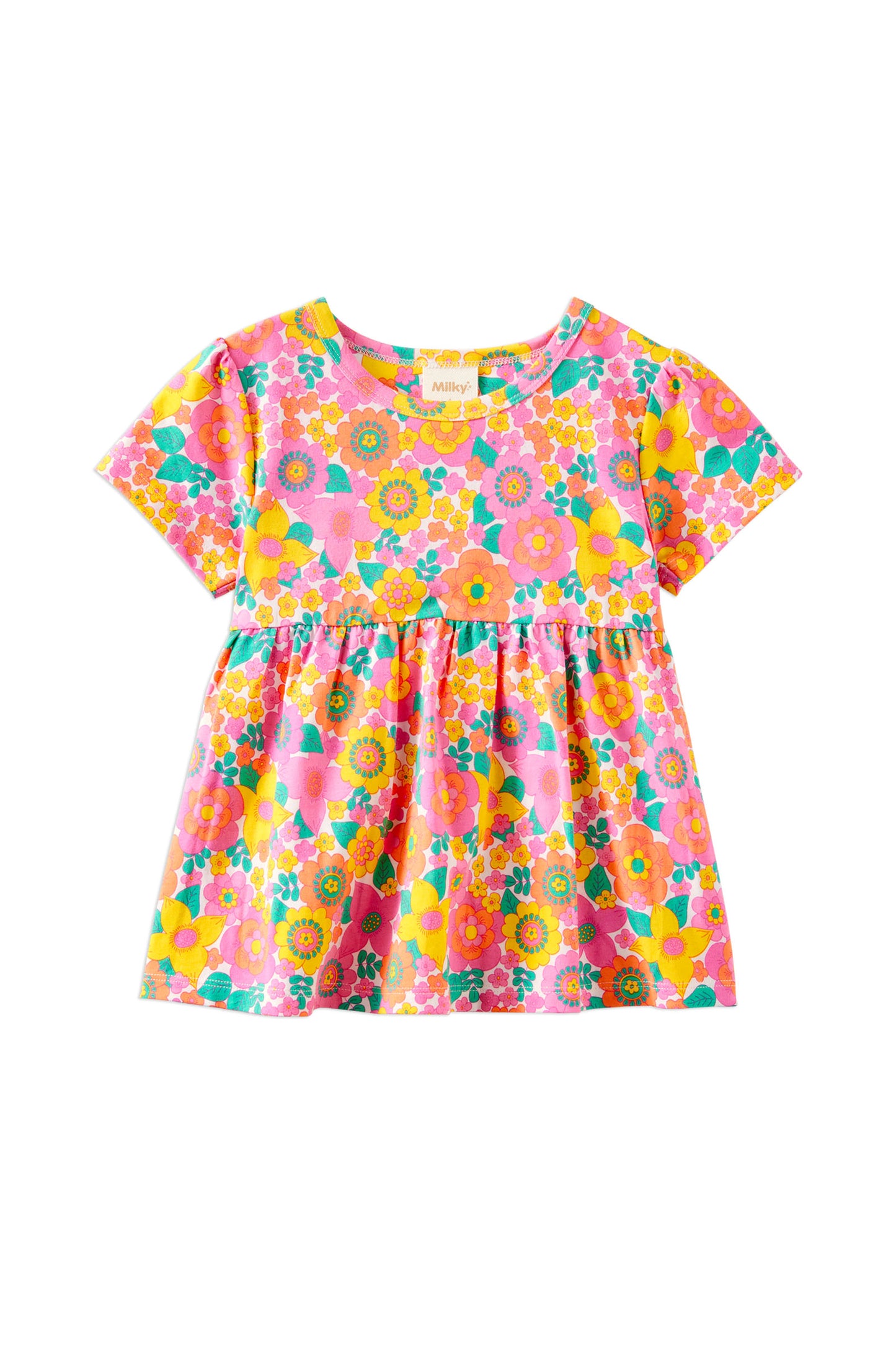 Milky Groovy Garden Swing Tee