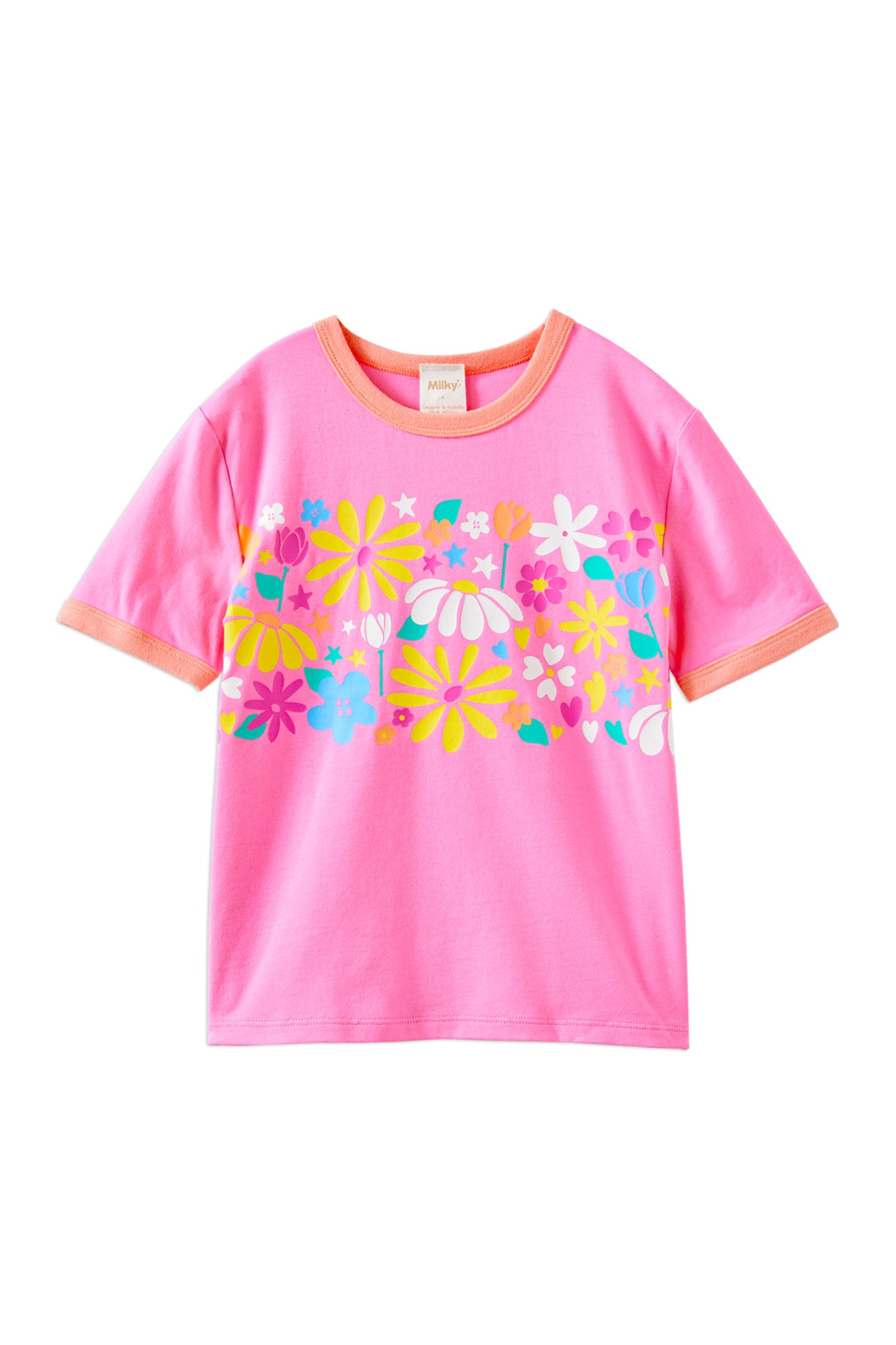 Milky Groovy Garden Tee