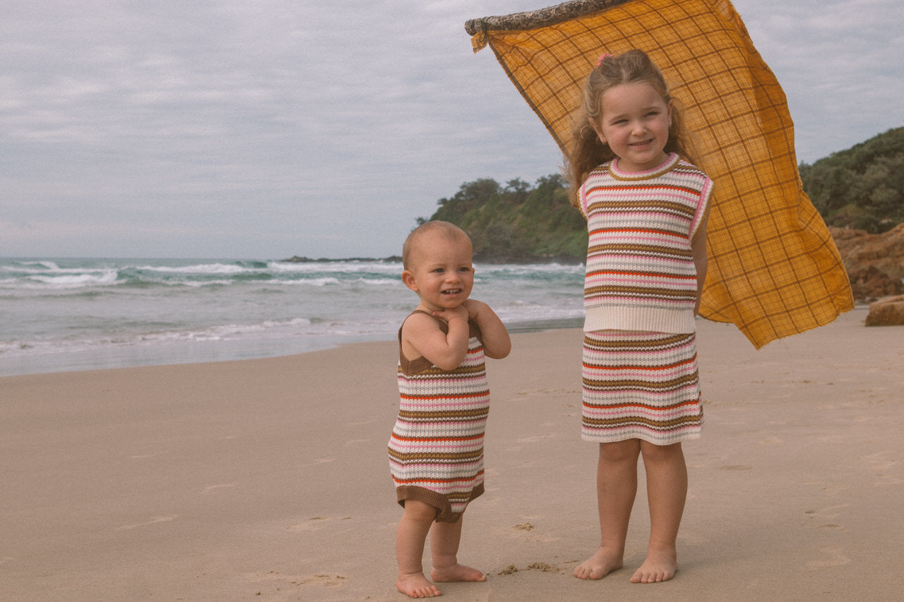 Grown Sunshine Stripe Knit Top