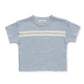 Grown Ribbed Hemp Tee Aqua