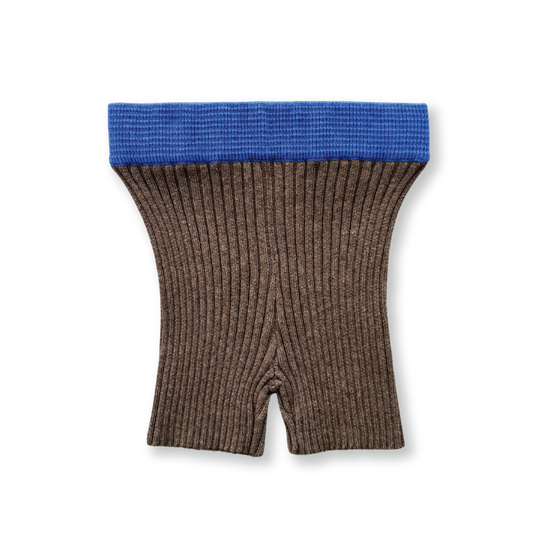 Grown Ribbed Bike Short Mud