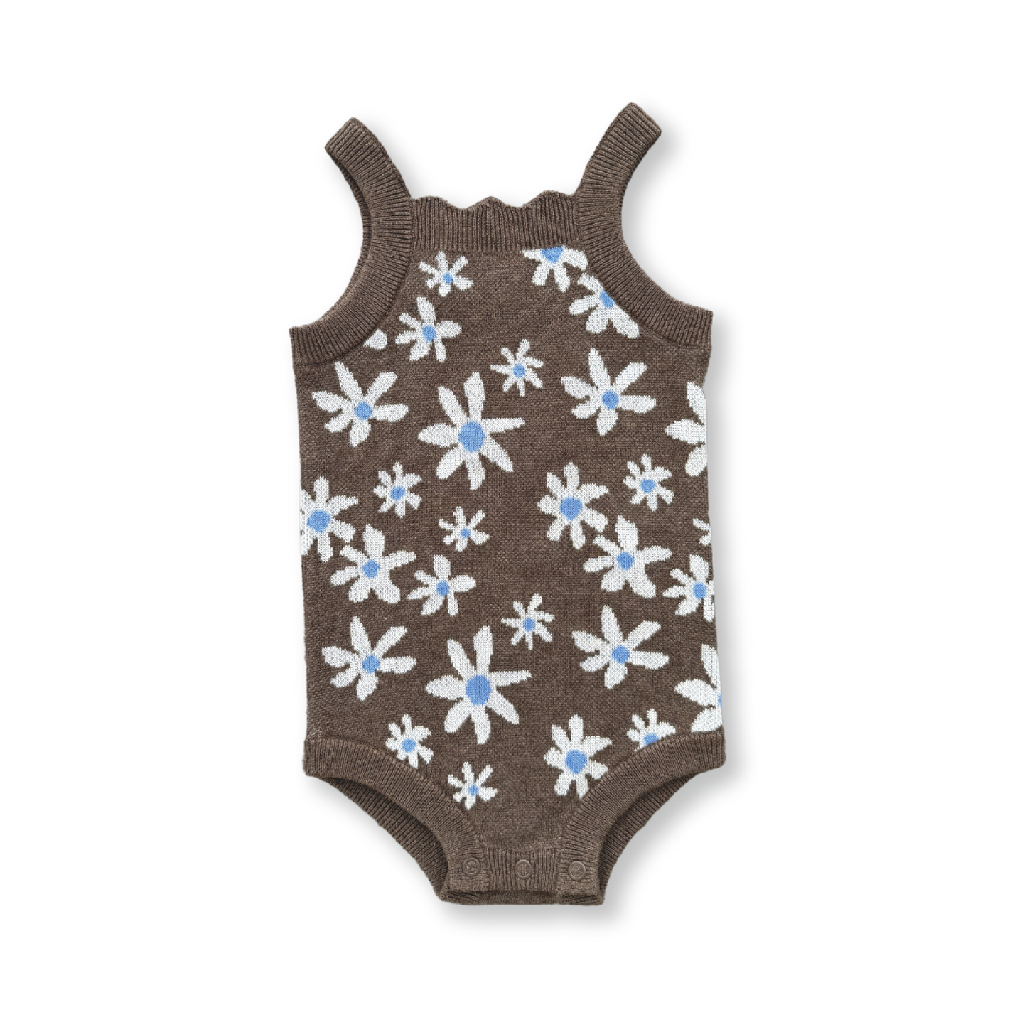 Grown Wild Flower Singletsuit Mud