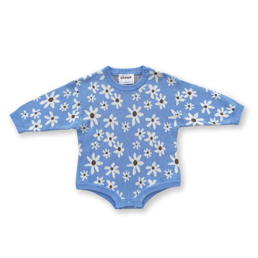 Grown Wild Flower Romper Sky