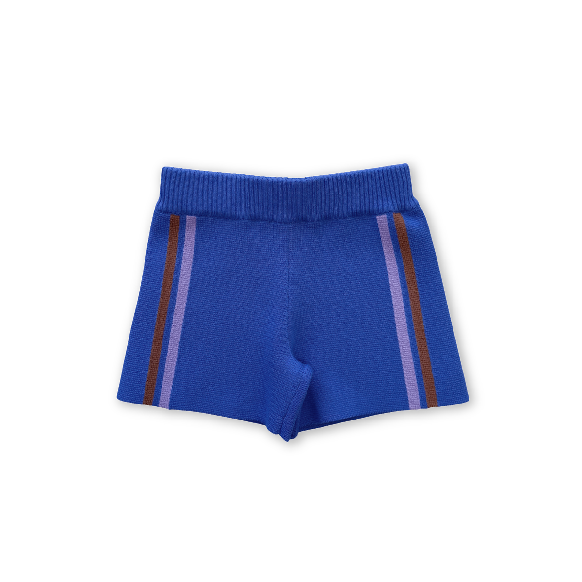 Grown Organic Knitted Milano Shorts Ultramarine