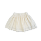 Grown Embroidered Ziggy Skirt Cream