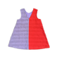 Grown Bubble Terry Towelling Dress Fiesta & Mauve