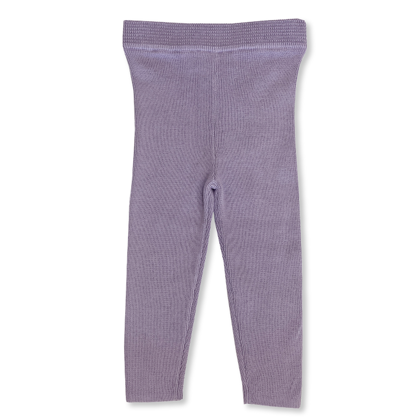 Grown Organic Ribbed Essential Leggings Iris