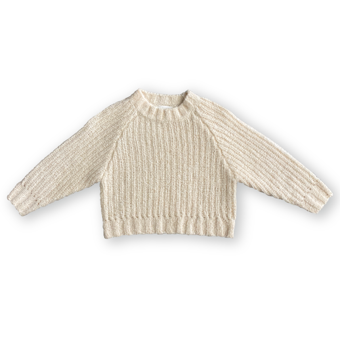 Grown Merino Wool Pull Over Milk