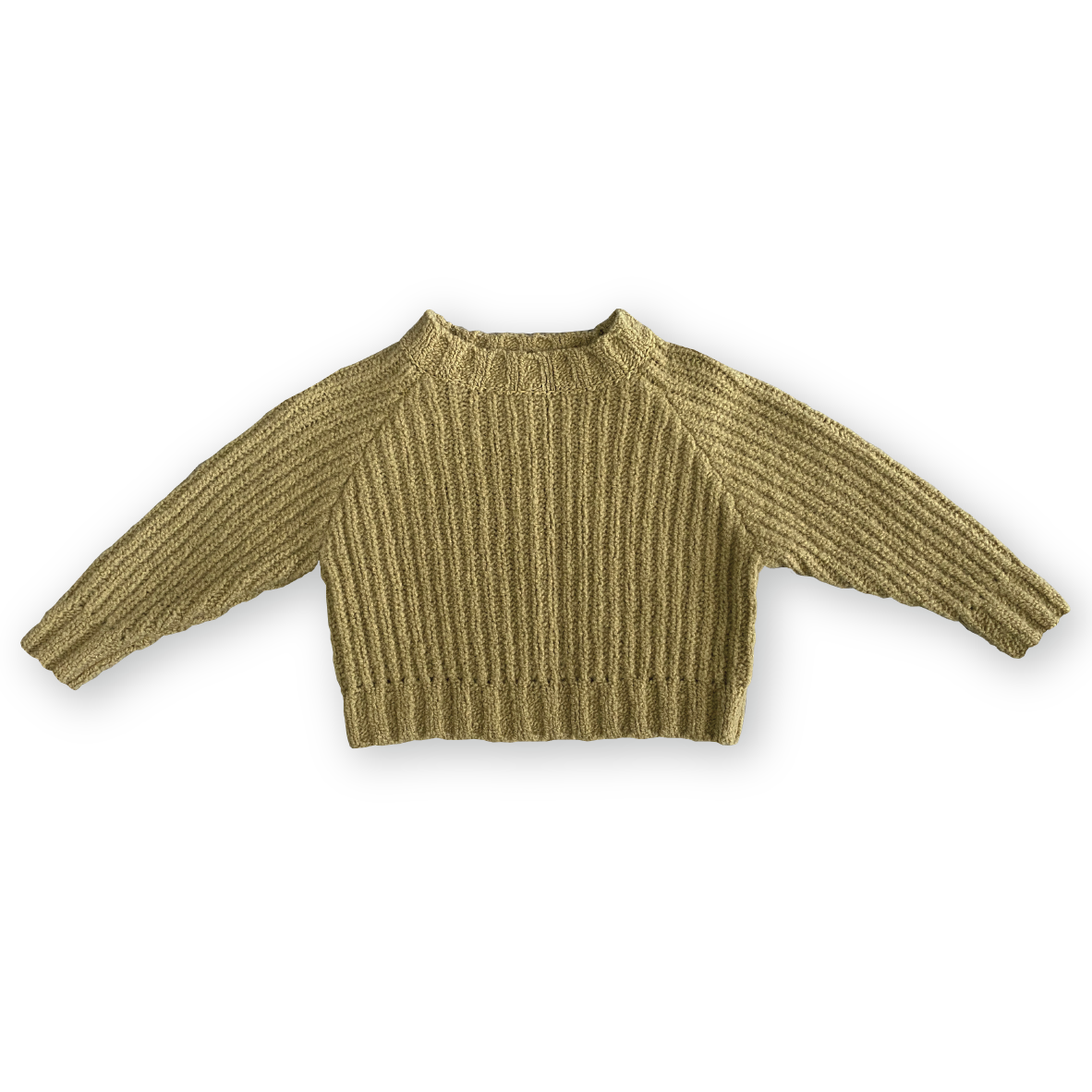 Grown Merino Wool Pull Over Sage