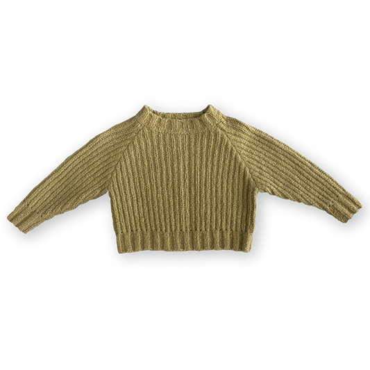 Grown Merino Wool Pull Over Sage