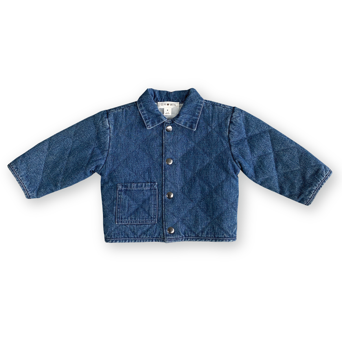 Grown Quilted Hemp Denim Jacket