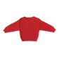 Grown Organic Textured Boucle Knit Pull Over Sauce