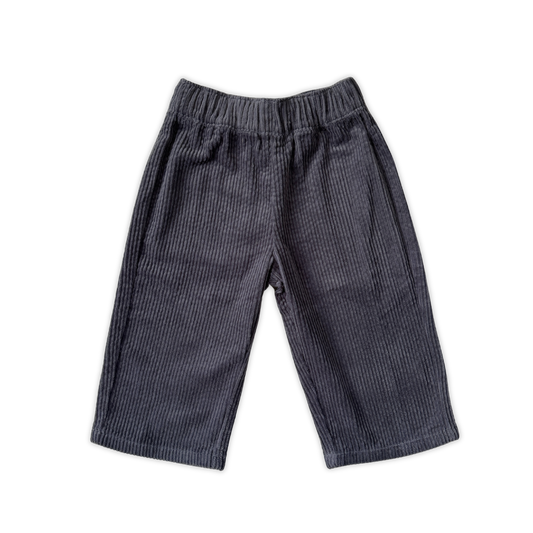 Grown Organic Everyday Cord Pants Charcoal