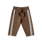 Grown Organic Striped Milano Knit Pants Espresso