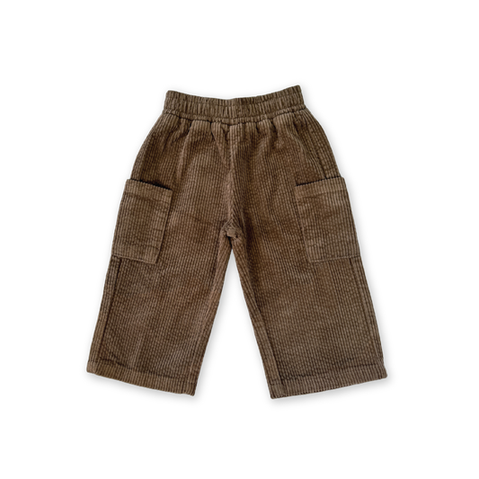 Grown Organic Cord Pocket Pant Espresso