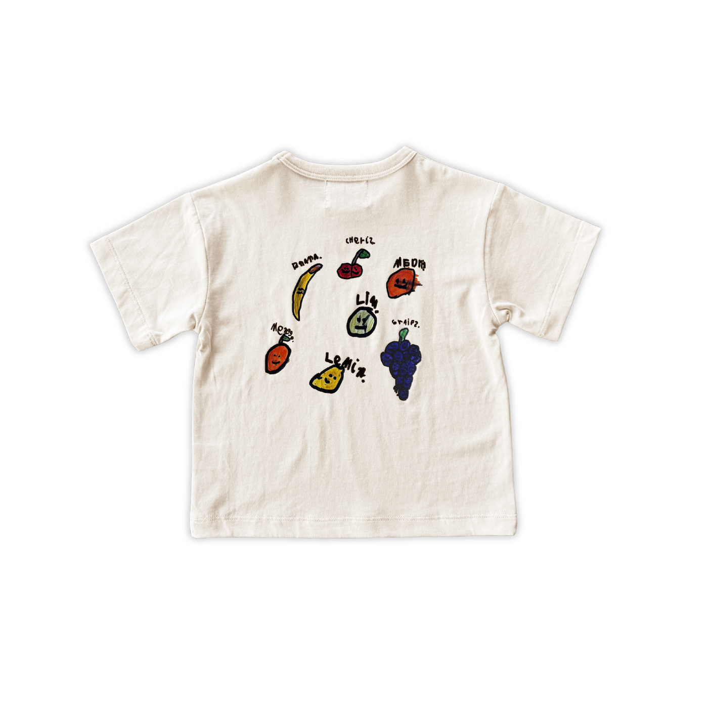 Grown Organic Fruit Salad Tee Milk