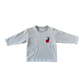 Grown Organic Fruit Salad Long Sleeve Tee Grey Marle