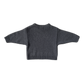 Grown Merino Blend Knit Pull Over Charcoal