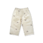 Grown Organic Denim Wild Flower Embroidery Pant Milk