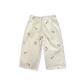 Grown Organic Denim Wild Flower Embroidery Pant Milk
