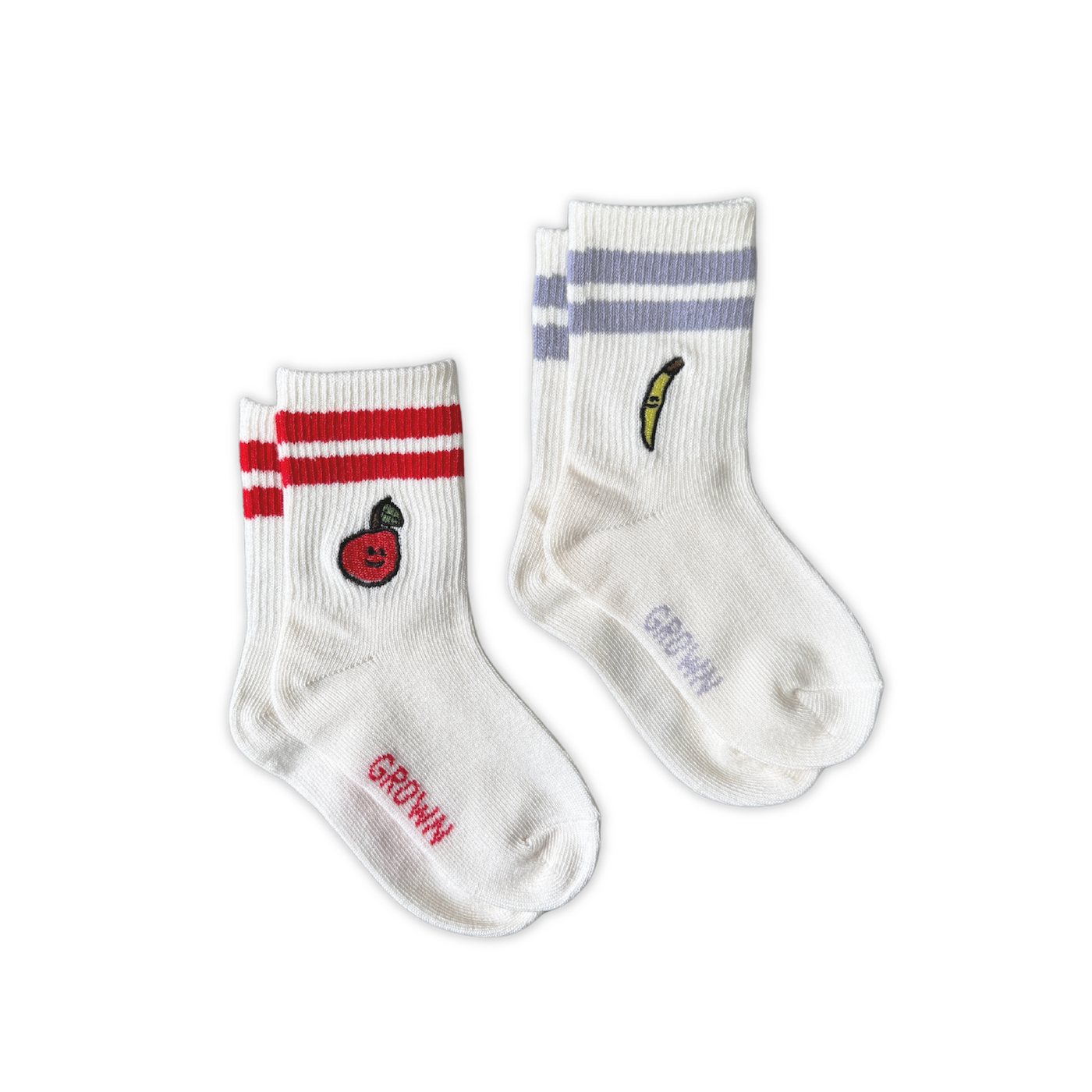 Grown Fruit Salad Cotton Socks 2pack