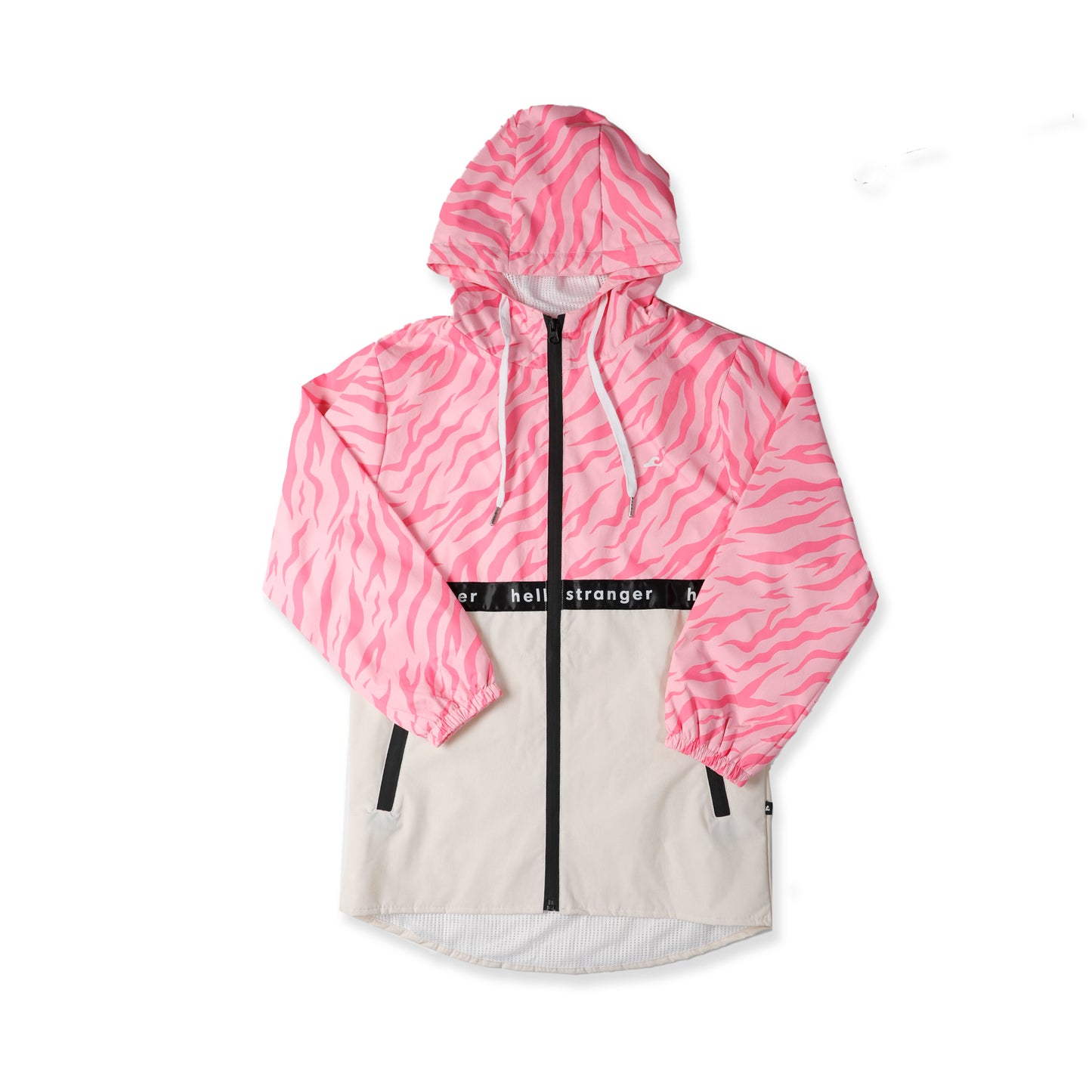 Hello Stranger Rainy Days Jacket Pink Cream