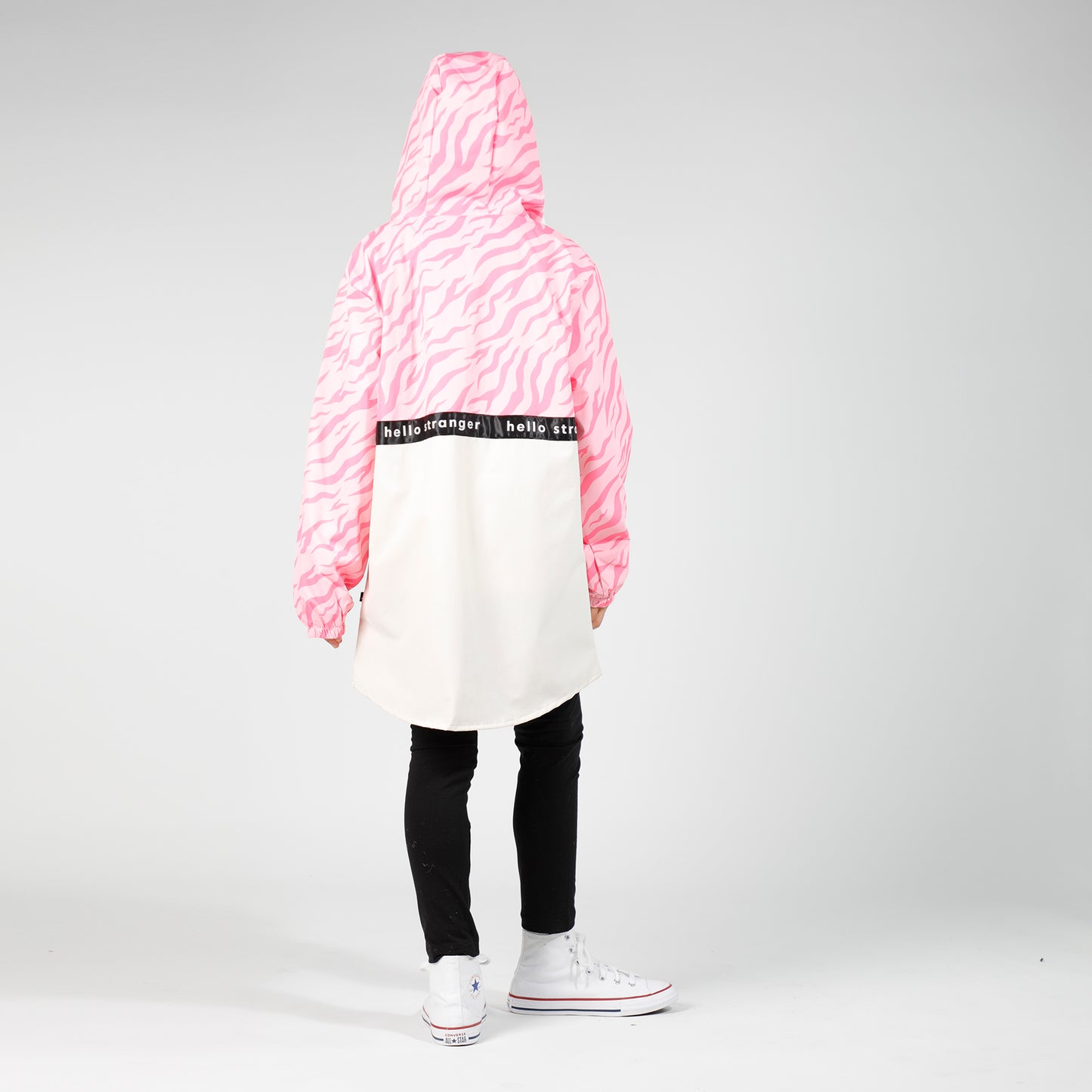 Hello Stranger Rainy Days Jacket Pink Cream