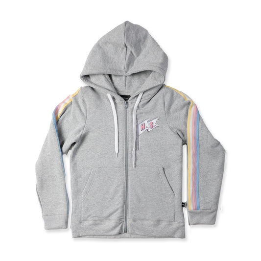 Hello Stranger Zip Hood Greymarle