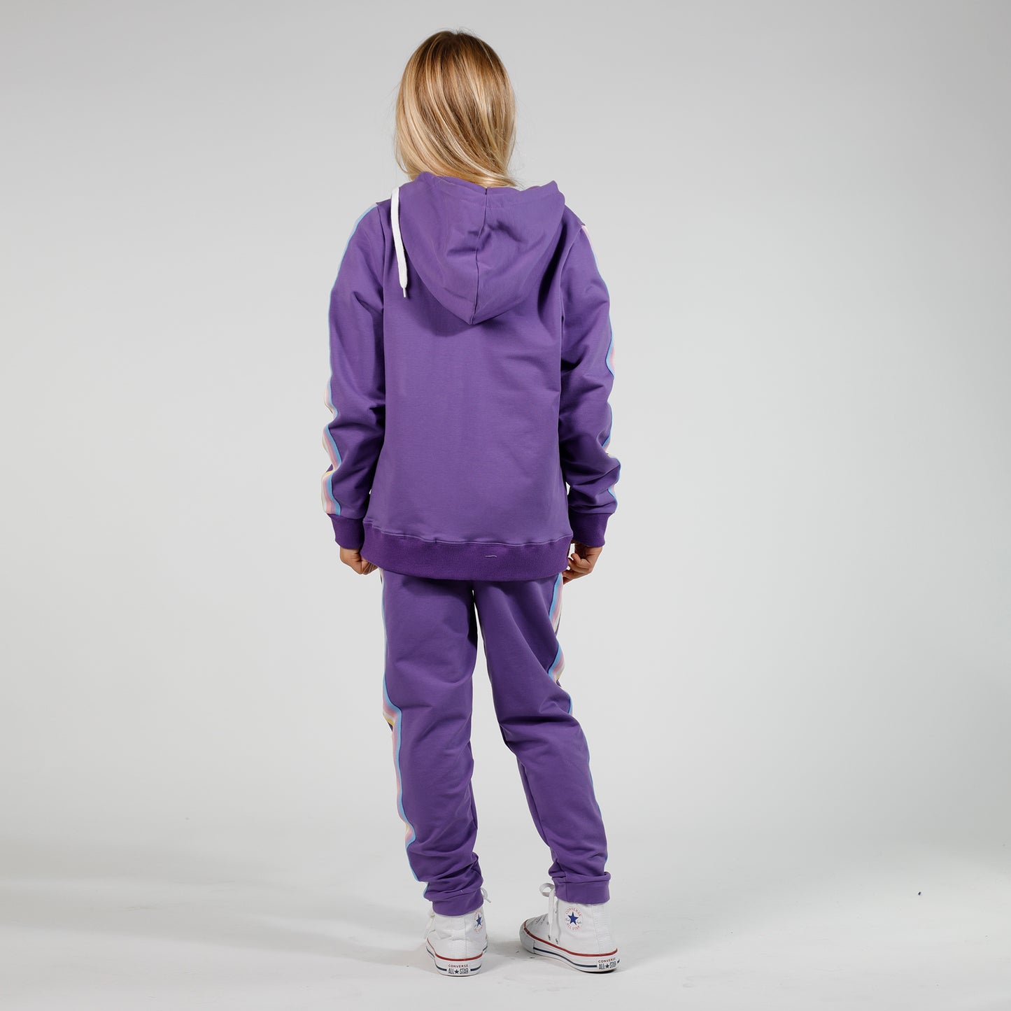 Hello Stranger Zip Hood Purple