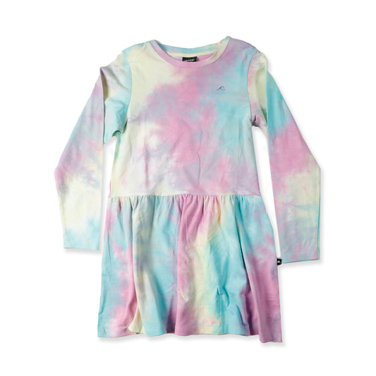 Hello Stranger Long Sleeve Monday Dress Rainbow