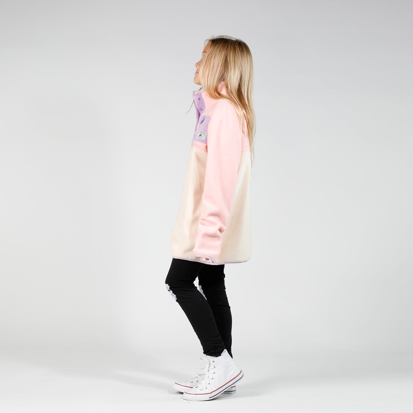 Hello Stranger Adventure Fleece Pink Cream