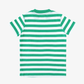 Band of Boys Green Striped Smile Tee