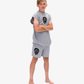 Band of Boys Drippin in Smiles Tank PJs Grey